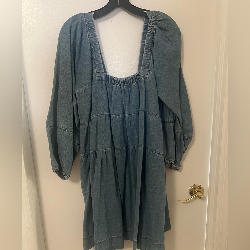 Free People Lou Jean Babydoll dress